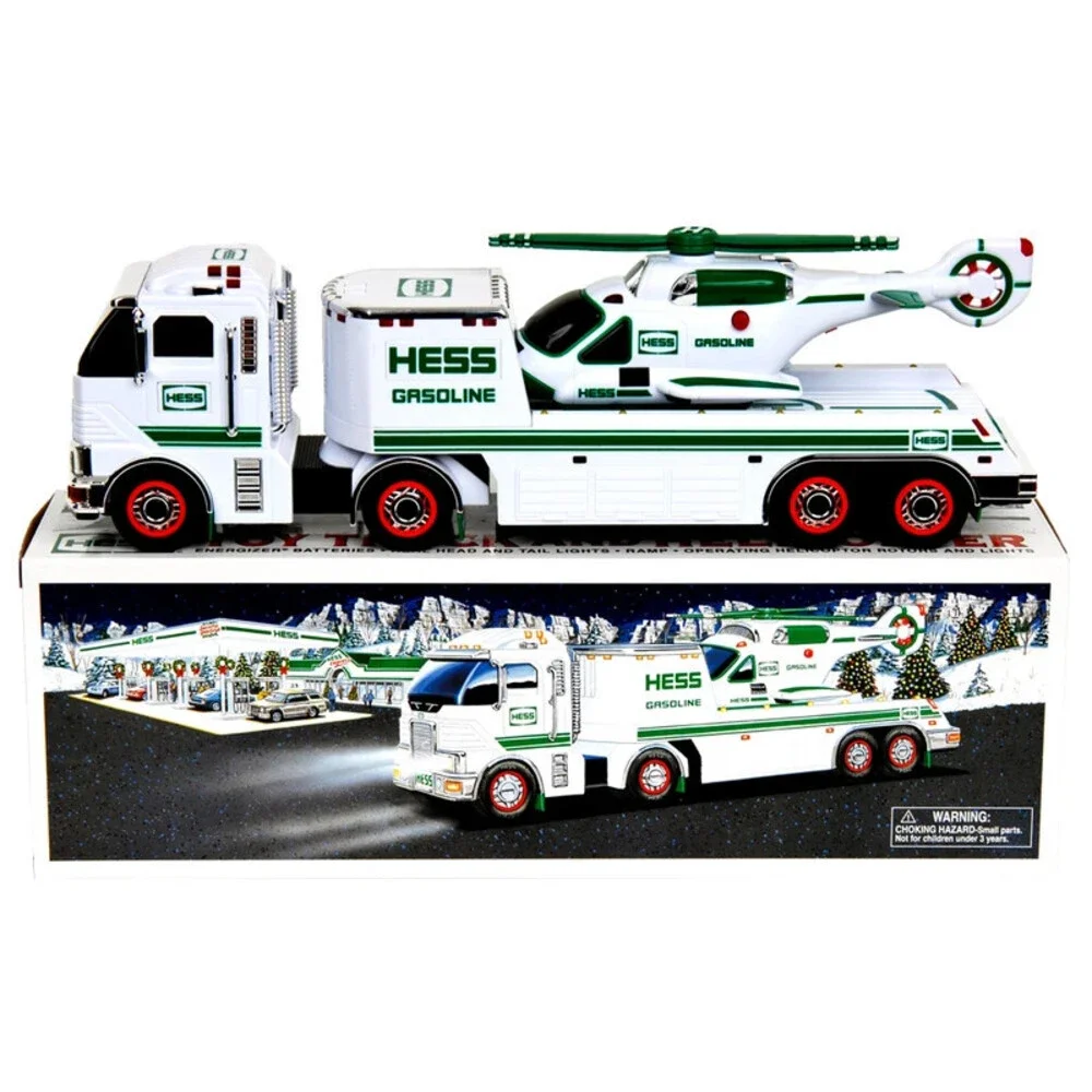 2006 Hess Toy Truck & Helicopter Vintage New In Original Box Collector